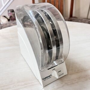 Cuisinart Food Processor 3 Disc Blades & Holder Lockable DLC-837TX, 037, 044